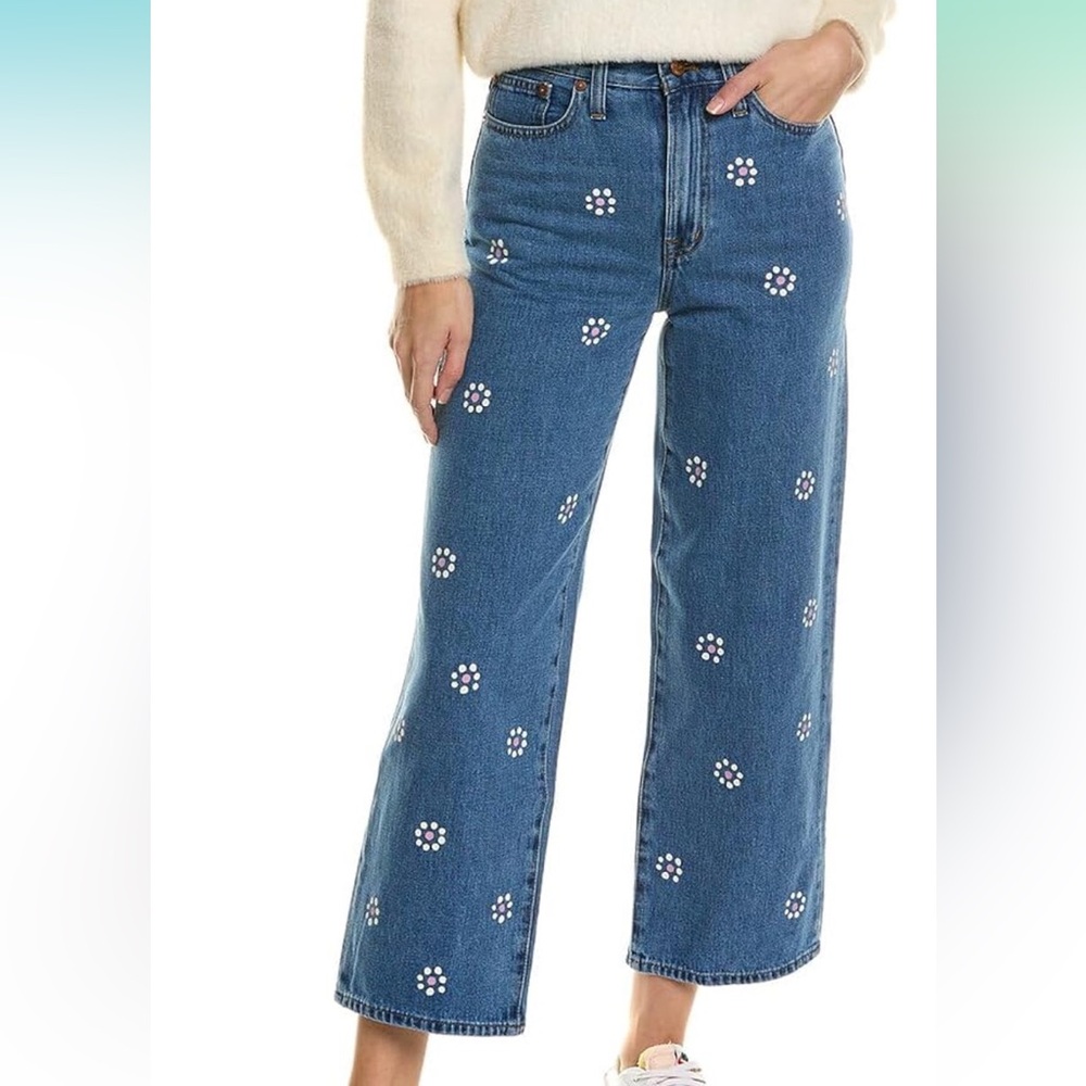 Madewell The Perfect Vintage Brickhaven Wash Wide Leg Jean